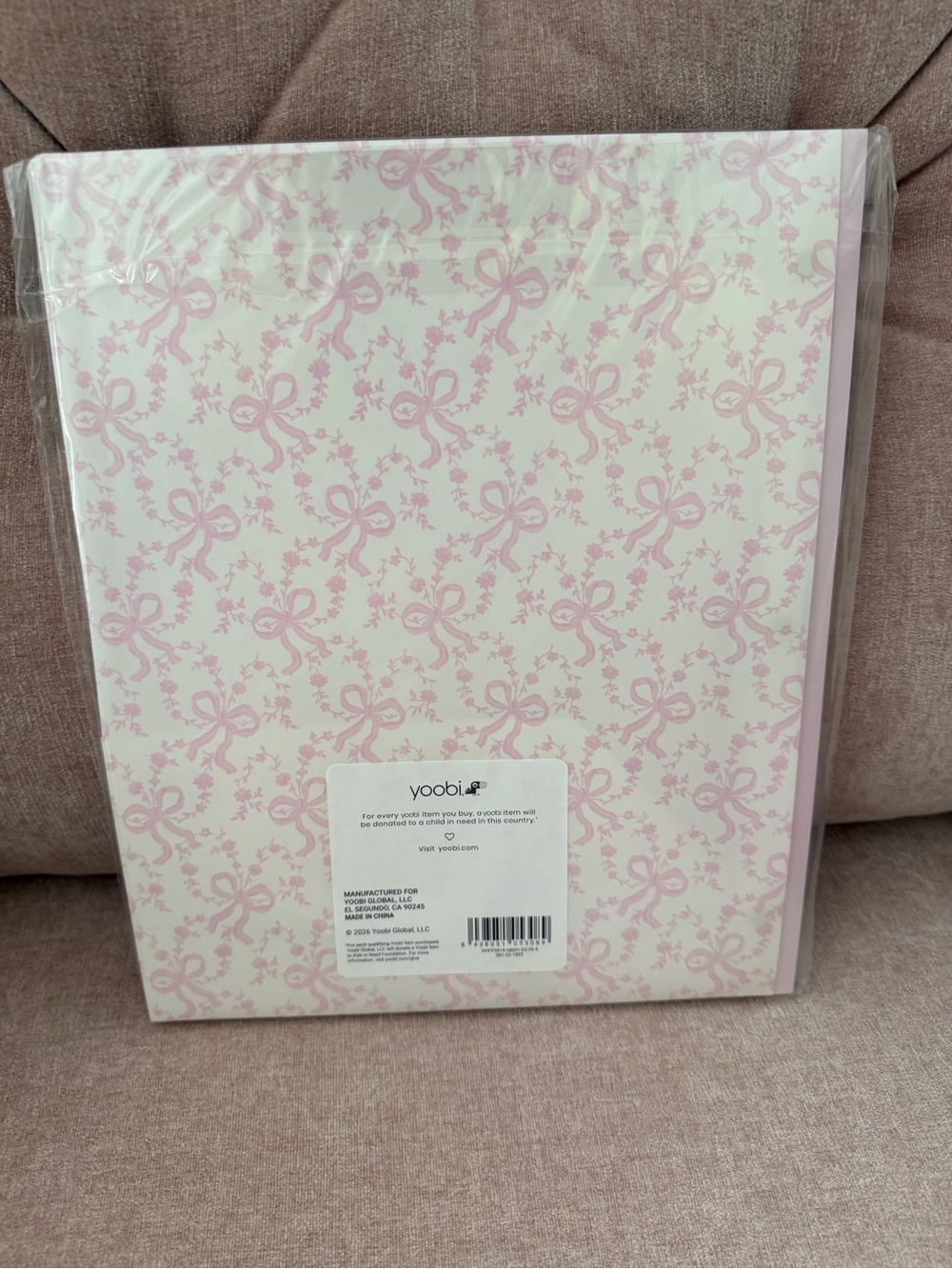 💜LoveShackFancy x Target Yoobi BUNDLE 6 piece set Folders, Notebooks, Pencils + - Picture 3 of 7